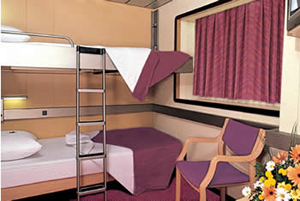 Upper/Lower Inside Stateroom